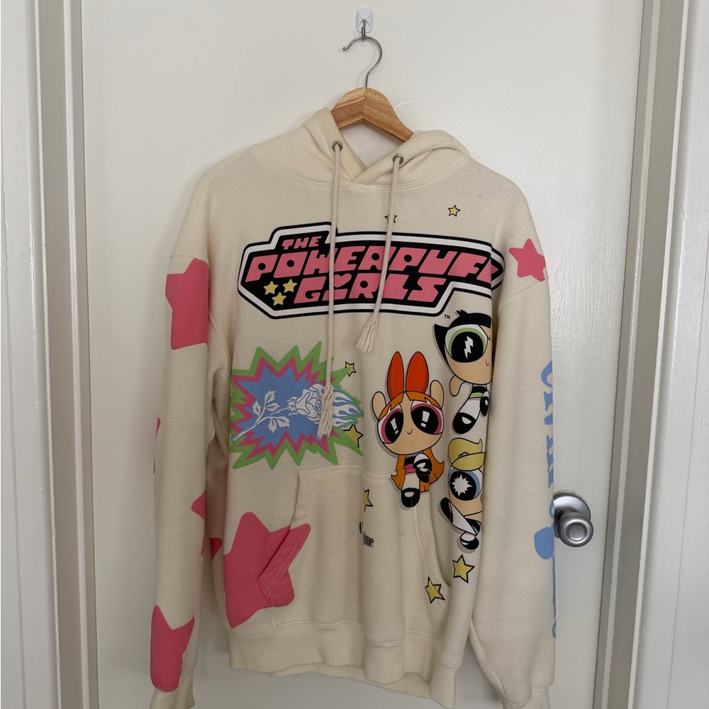 Powerpuff Girls Cream Hoodie